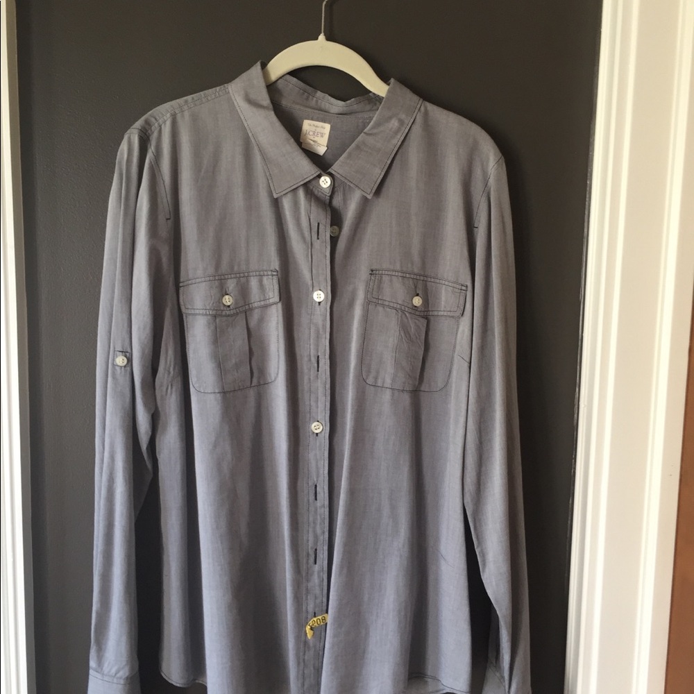 JCrew Stretch Perfect Shirt